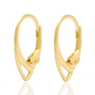 Apprêts en métal DQ boucles d'oreilles dormeuses Doré (sans nickel)