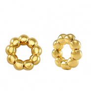 Perles en m&eacute;tal DQ spacer anneau Bali 11mm Dor&eacute; (sans nickel)