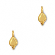 Breloques en m&eacute;tal DQ goutte Dor&eacute; (sans nickel)