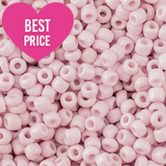 Perles de rocailles 12/0 (2mm) Rose clair