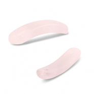 Pierres naturelles connecteur Quartz Aventurine Rose clair