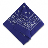 Bandana Bleu fonc&eacute;