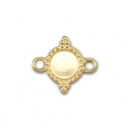 BY31&reg; Connecteur en acier Inox avec serti pour SS20 flatback Dor&eacute;