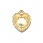 BY31&reg; Breloques en acier Inox avec serti pour SS20 flatback Dor&eacute;