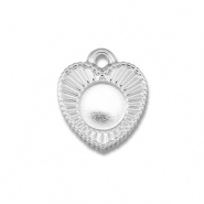 BY31&reg; Breloques en acier Inox avec serti pour SS20 flatback Argent&eacute;