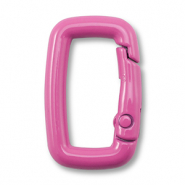 Appr&ecirc;ts color&eacute;s porte-cl&eacute;s rectangle Rose magenta