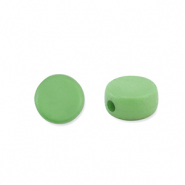 Perles acryliques disque Vert