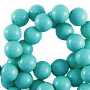 Perles acryliques 10 mm brillant Vert aqua
