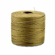 Fil Nylon S-Lon 0.5mm Vert olive dor&eacute;