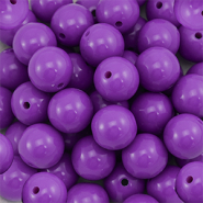 DQ Perles acryliques 16 mm Violet