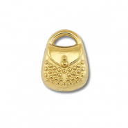 Breloques en acier Inox sac &agrave; main Dor&eacute;