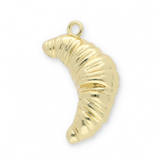 Pendentifs accroche-regard croissant Dor&eacute;