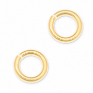 Appr&ecirc;ts en m&eacute;tal DQ anneau bris&eacute; Dor&eacute; (sans nickel)