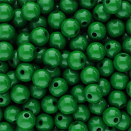 Perles acryliques 8 mm brillant Vert