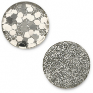 Cabochon plat 20mm Polaris Elements Helios Beige