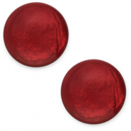 Cabochon classique 7mm Polaris Elements Jais Rouge bordeaux