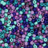 Perles de rocailles Miyuki 8/0 Purple mint