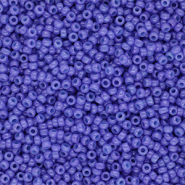Perles de rocailles Miyuki 15/0 Dyed Opaque Bright Purple 15-1486