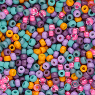 Perles de rocailles Miyuki 8/0 Summer Festival mix115