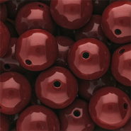 DQ Perles acryliques 18 mm brillant Salsa 18-1657 TCX