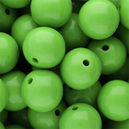 DQ Perles acryliques 16 mm brillant Vibrant green 16-6339 TCX