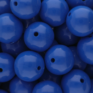 DQ Perles acryliques 16 mm brillant Dazzling blue 18-3949 TCX