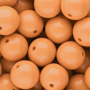 DQ Perles acryliques 16 mm brillant Chamois 15-1145 TCX