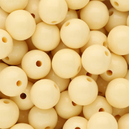 DQ Perles acryliques 14 mm brillant Pastel yellow 11-0616 TPG