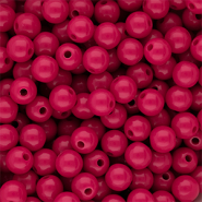 DQ Perles acryliques 8 mm brillant Fuchsia 17-2031 TCX