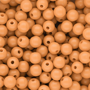 DQ Perles acryliques 8 mm brillant Chamois 15-1145 TCX