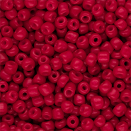 Perles de rocailles 6/0 (4 mm) Rouge