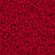Perles de rocailles 12/0 (2 mm) Rouge
