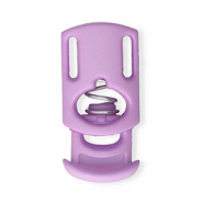 Apprêts colorés serre-cordon rectangle Lilas