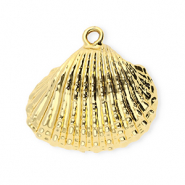 Pendentifs coquillage specials coque Dor&eacute;