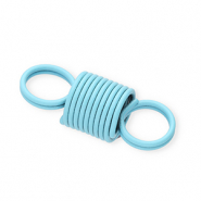 Appr&ecirc;ts color&eacute;s connecteur &agrave; ressort spirale Bleu