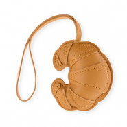 Pendentifs accroche-regard croissant Marron