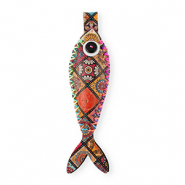 Pendentifs accroche-regard poisson Multicolore