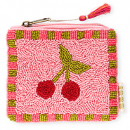 BY31® Trousse cerises Rose-rouge-vert
