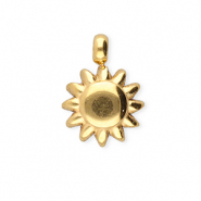 BY31® Breloques en acier Inox soleil Doré