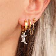 Sets d'inspiration D’élégants bijoux en acier inox, finition or et argent