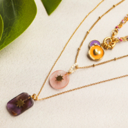 Sets d'inspiration Inspiration de colliers avec des breloques en acier inox