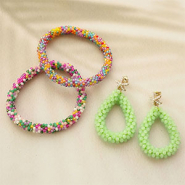 Sets d'inspiration Soyez créatifs et concevez des boucles d'oreilles à facettes !