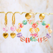 Sets d'inspiration Boucles d'oreilles colorées avec des perles en verre