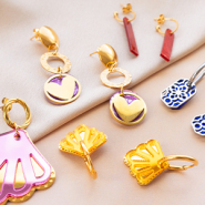 Sets d'inspiration Inspiration avec pendentifs en Plexx et acier inoxydable