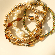 Nouveau Nouvelle collection unique de perles en verre