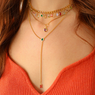 Sets d'inspiration Mix & Match : bijoux avec pendentifs en cristal de verre