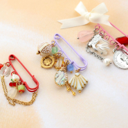 Nouveau Must-have épingles décoratives avec anneaux