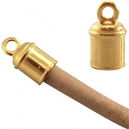 Perles en métal DQ doré Découvrez ici les embouts en métal Designer Quality doré