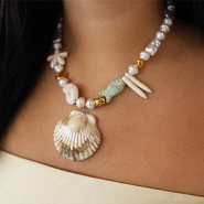 Nouveau Perles en céramique grecque