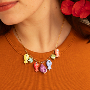 Nouveau Nouvelle série bijoux en acier inoxydable